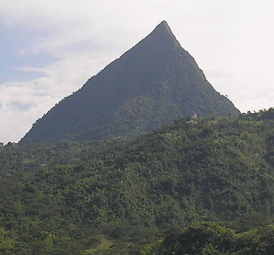 Cerro Tusa, desde la Albania